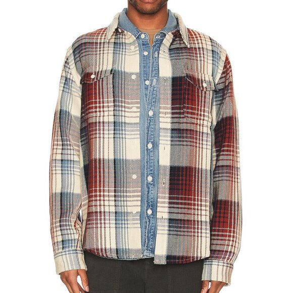 Outerknown | Blanket Shirt In Henna Rouge Plaid - Picture 12 of 12